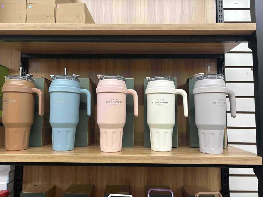 Large capacity handle thermos cup 1.48L - PremiumBrandGoods