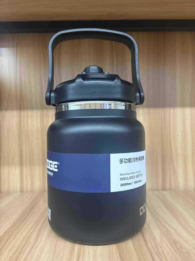 Black Dodge Multi-function Hot and Cold Insulated Bucket 3.0L - PremiumBrandGoods