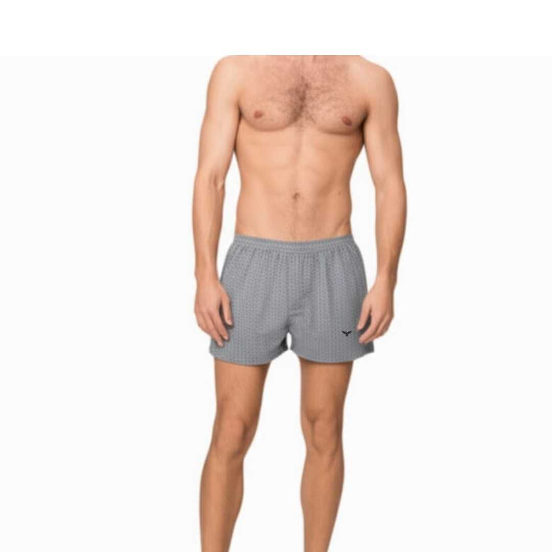 Men's Pacific Eagle Boxers 3 Pack Assorted M-2XL Cotton Poly Blend Comfort Elastic - PremiumBrandGoods