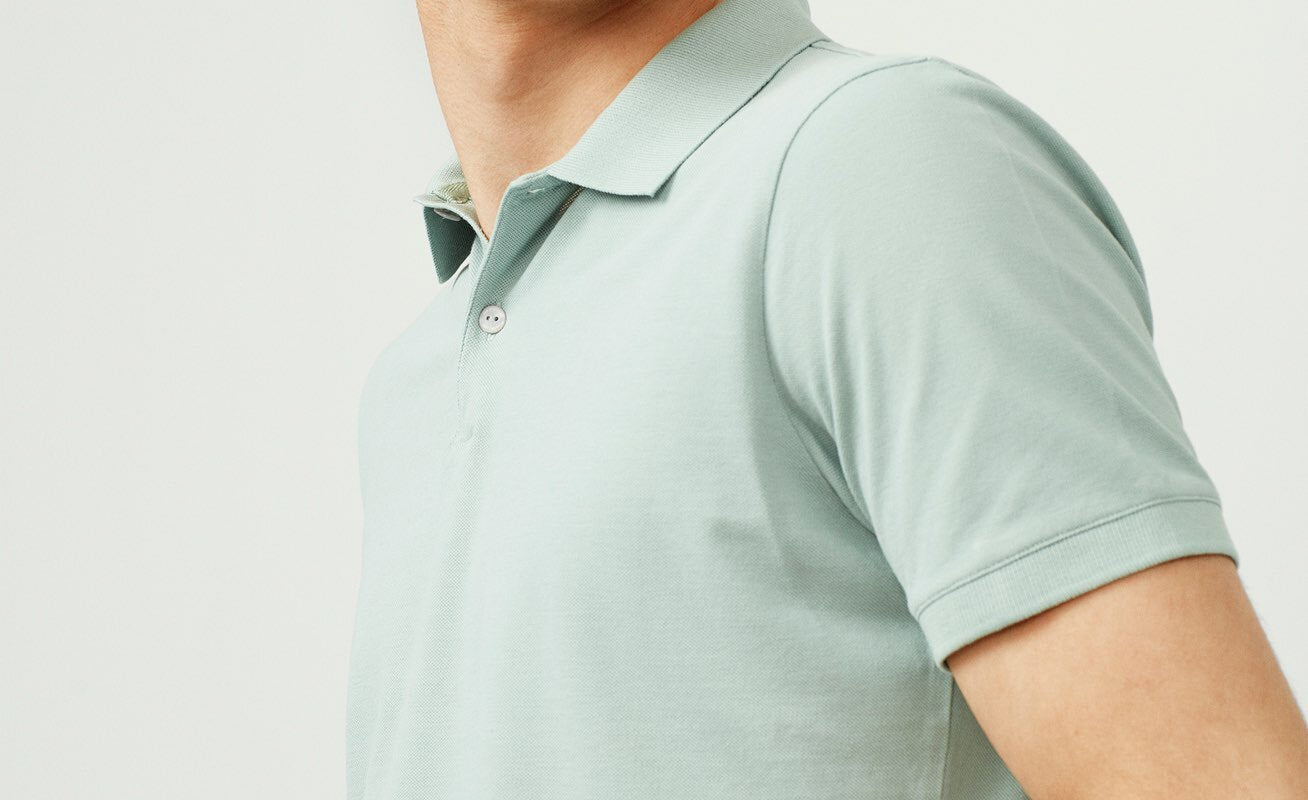 Men's Polo Shirt Dri-Fit Golf Sports Plain Cotton Jersey T Shirt Short Sleeve - PremiumBrandGoods