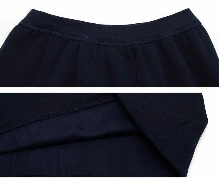 Mens thermal set underwear and shirt 100% cotton pants combo winter - PremiumBrandGoods