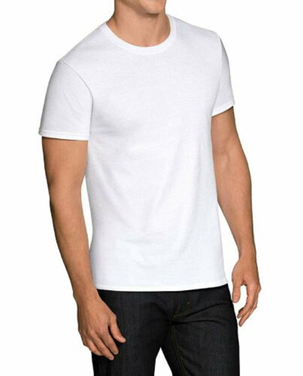 Fruit of the Loom Men's True Comfort 5 Pack Crew Neck Tee 5-Pack - PremiumBrandGoods