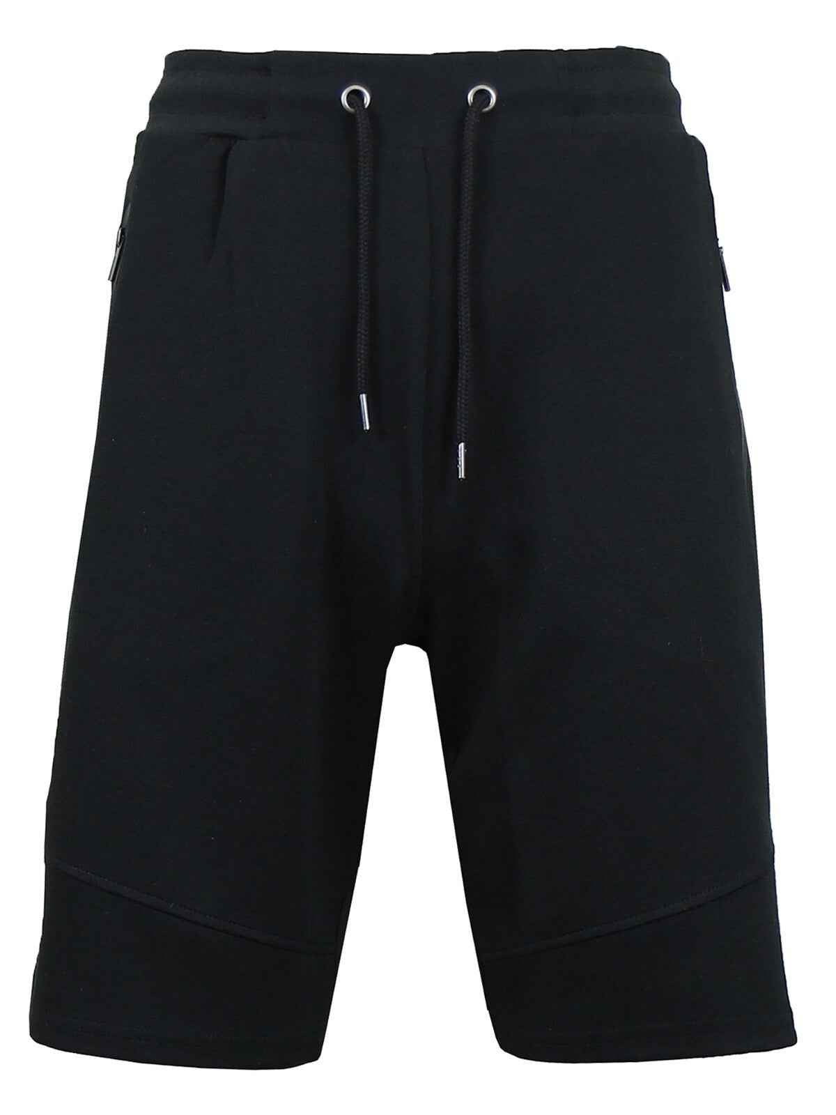 Men’s Sweat Jogger Shorts Casual Summer Lounge Gym Tech Shorts Zipper Pockets