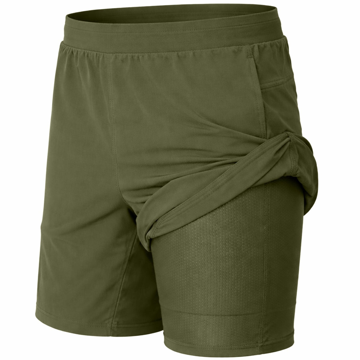 Men's 2-in-1 Quick-Dry Running Shorts