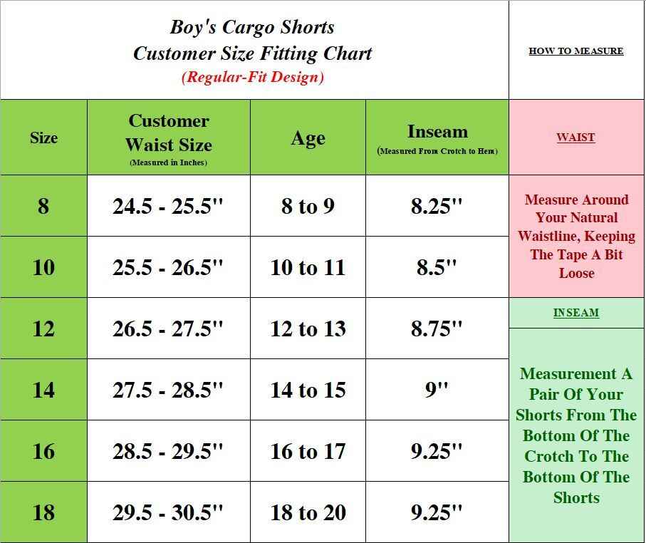Boys Flex Comfort Super Stretch Cotton Cargo Shorts (Sizes: 8-18) New 3 PACK
