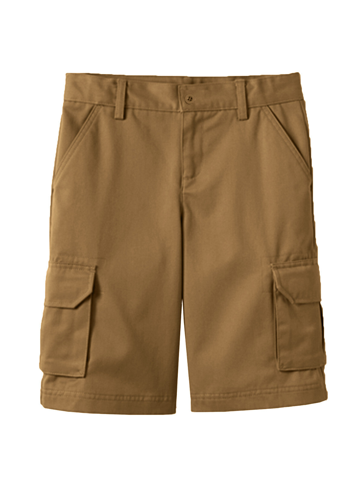 Boys' Super Stretch Cotton Cargo Shorts, Sizes 8-18