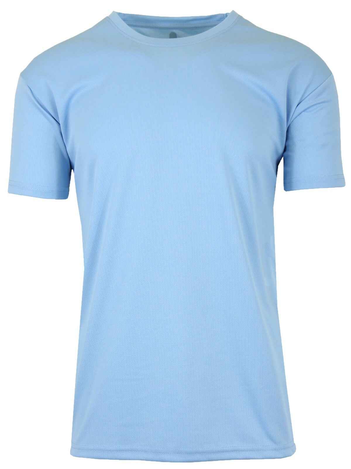 Men's Short Sleeve Moisture Wicking Active Muscle Tees Gym Breathable S-2XL
