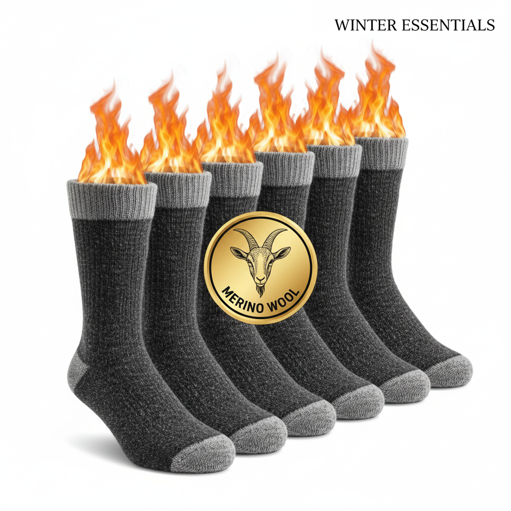 6-Pack with Fire & Merino Emblem