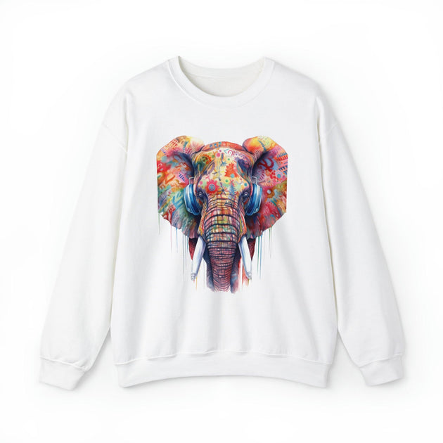 Magnificent Elephant Unisex Heavy Blend™ Crewneck Sweatshirt - PremiumBrandGoods