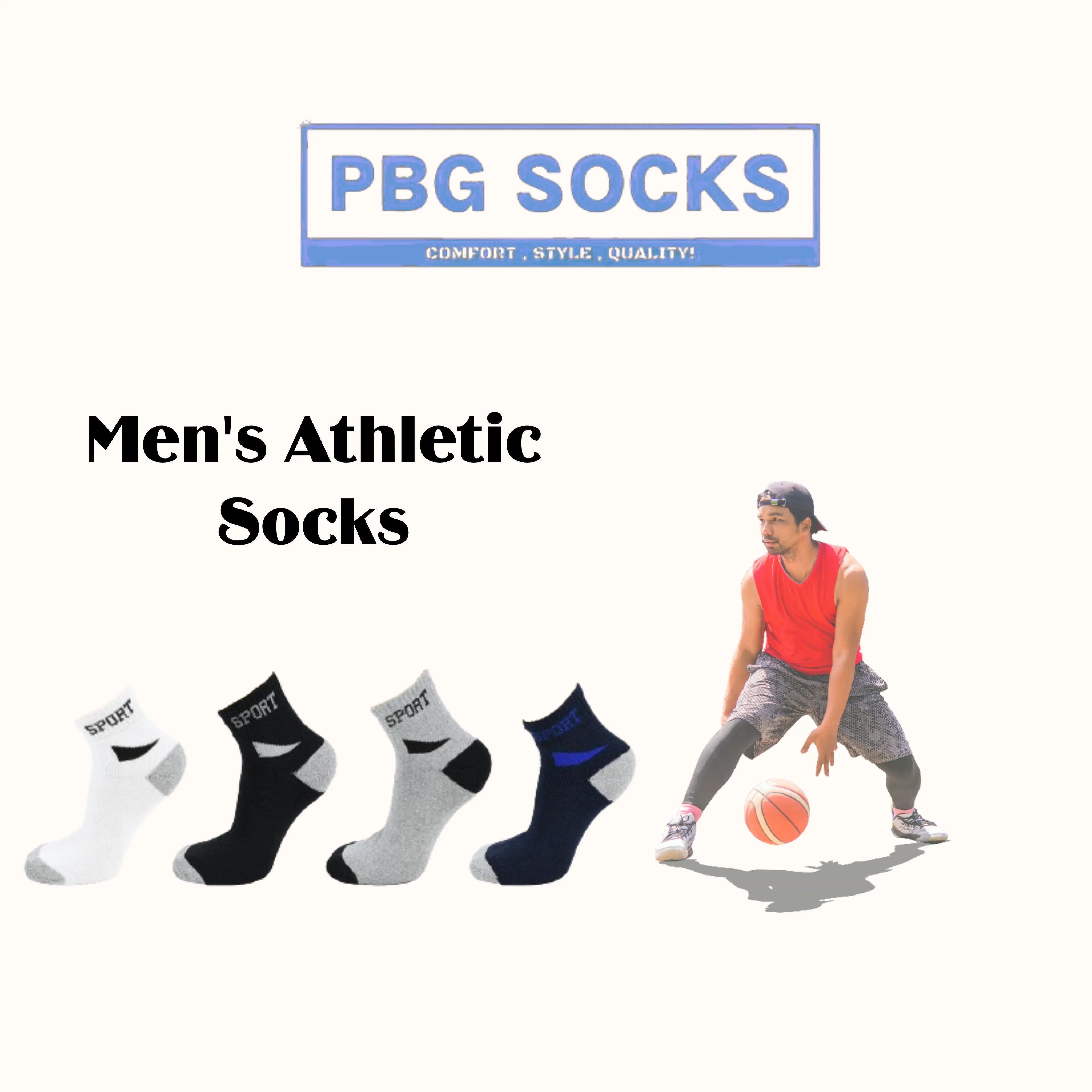 Men's Athletic Ankle Socks Sport - PremiumBrandGoods