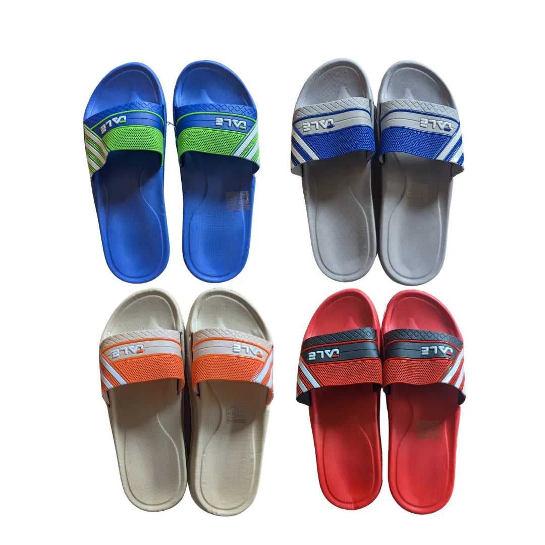 Men's Flip Flops 2 Pack Summer Sandals Pool Beach wear Fashionable - PremiumBrandGoods