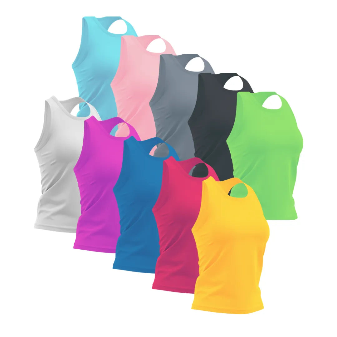 6 Pack Women's Solid Smooth Assorted Tank Tops - PremiumBrandGoods