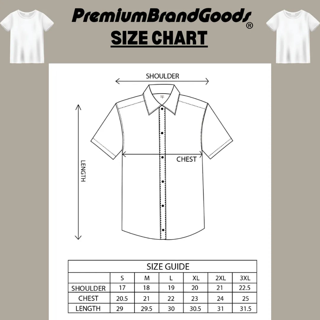 Men's Cotton Button Down Short Sleeve Shirts 3 Pack Regular Fit Casual PBG Polo's - PremiumBrandGoods