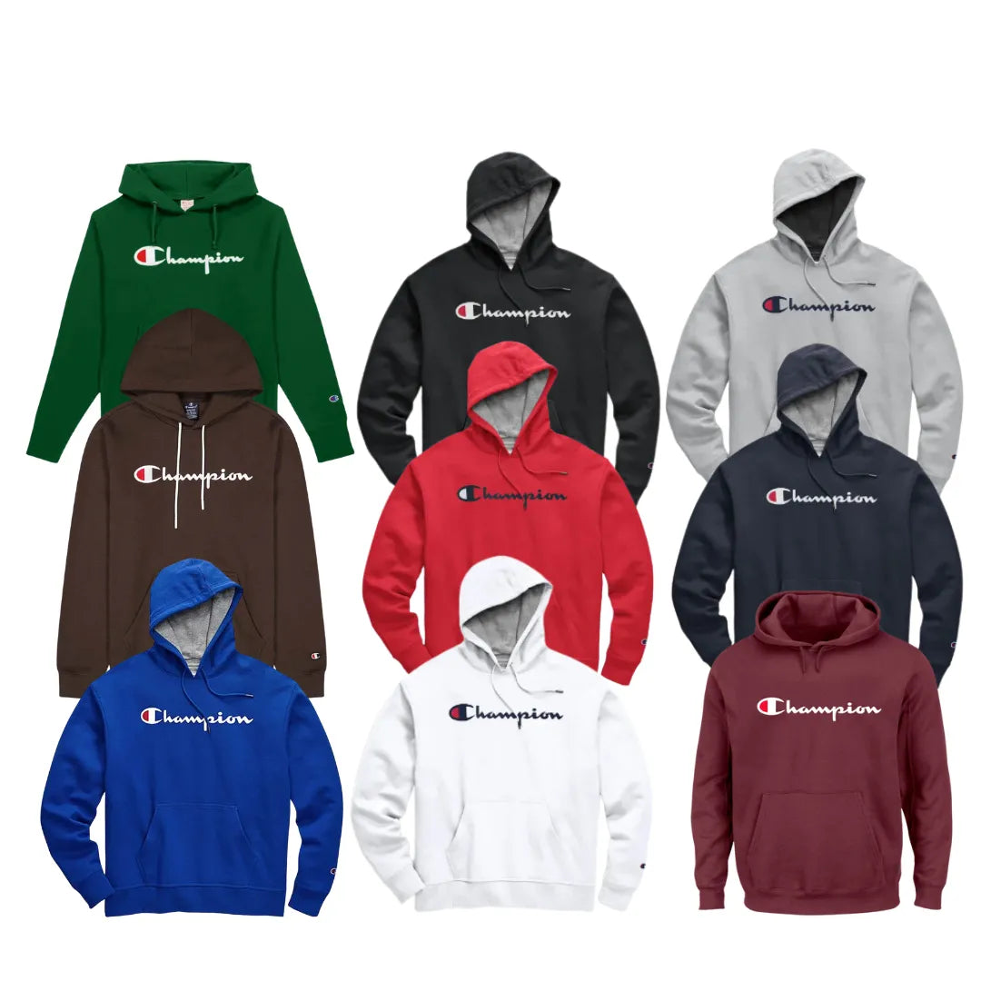Men's Champion Hoodies Assorted 2 Pack Closeout! - PremiumBrandGoods