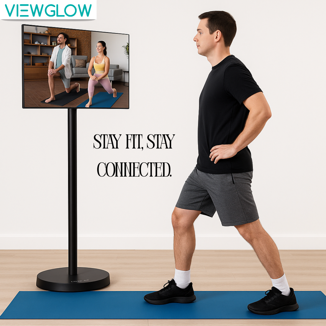 21.5 inch Standing Monitor Class LED Full HD Smart Touch Screen Rollable Motion ViewGlow - PremiumBrandGoods