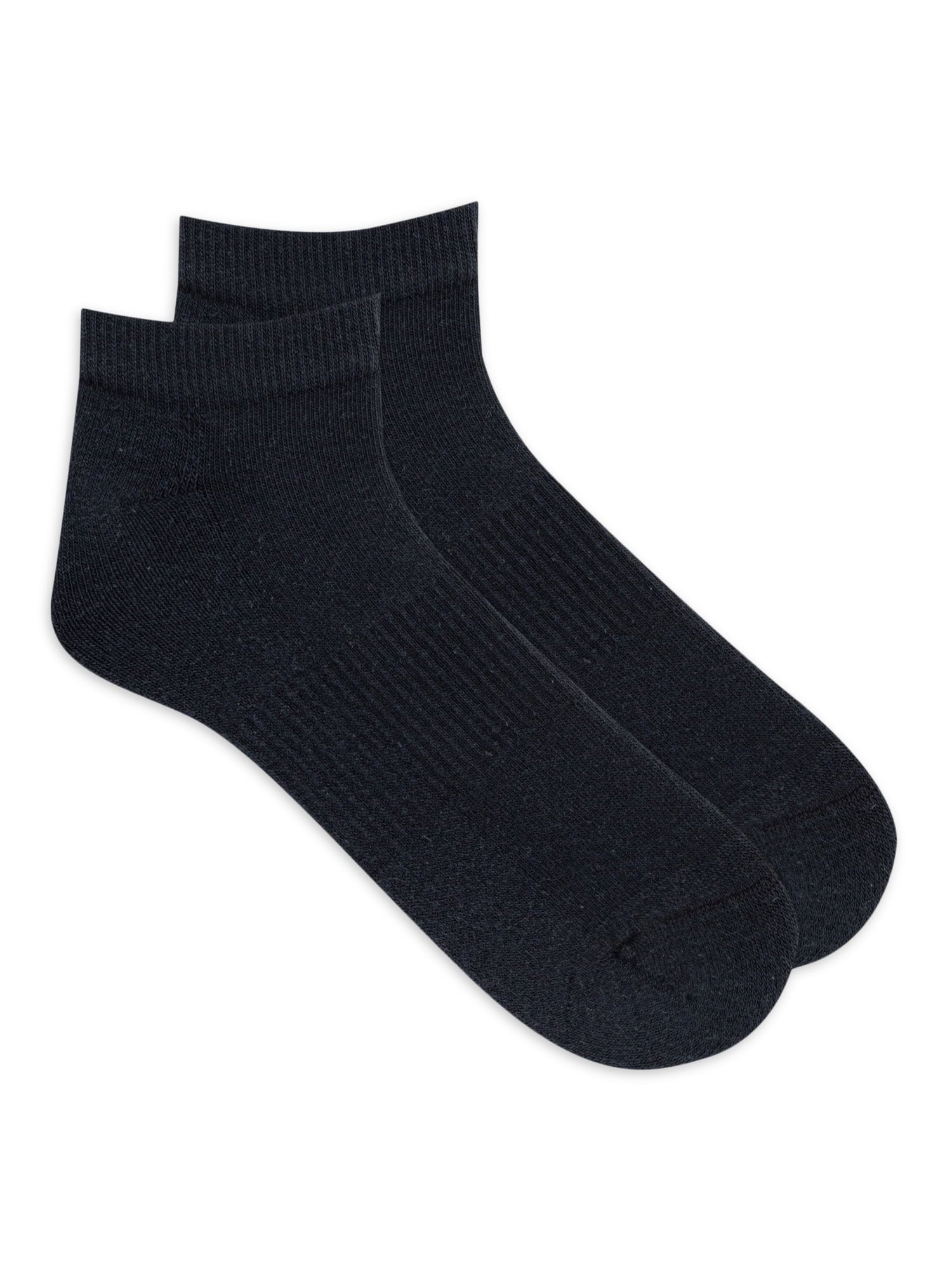 Athletic Works Men's Big & Tall Low Cut Socks - 12 Pair Pack (Shoe Size 12-15)