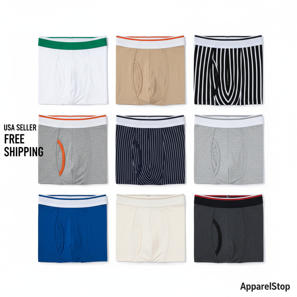 Fixed Boxer Flat Lay