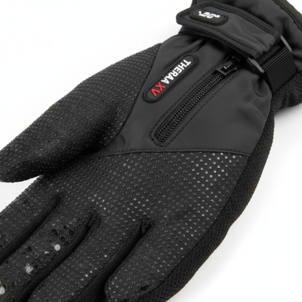 Winter Ski Gloves - Waterproof with Zipper Pocket & Anti-Slip Grip - PremiumBrandGoods