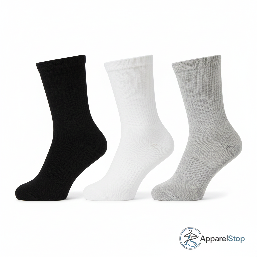 Women's Ankle Cushion Socks Size 9-11 - Professional Product Photography