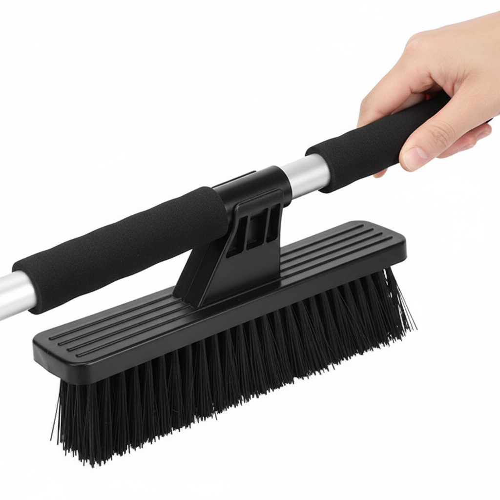 Telescopic Snow Brush & Ice Scraper - 29.8" to 43.3" Extendable - PremiumBrandGoods