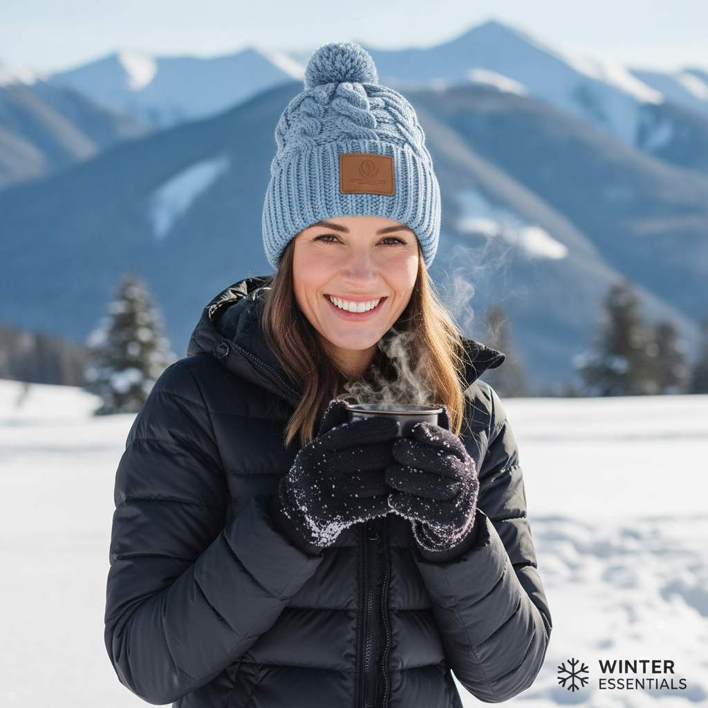 Women's Thermal Cable Knit Beanies - Assorted 2 Pack with Fur Lining