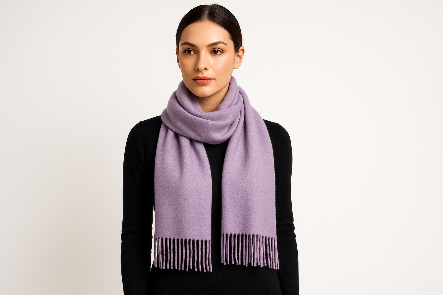 Lavender Cashmere Pashmina