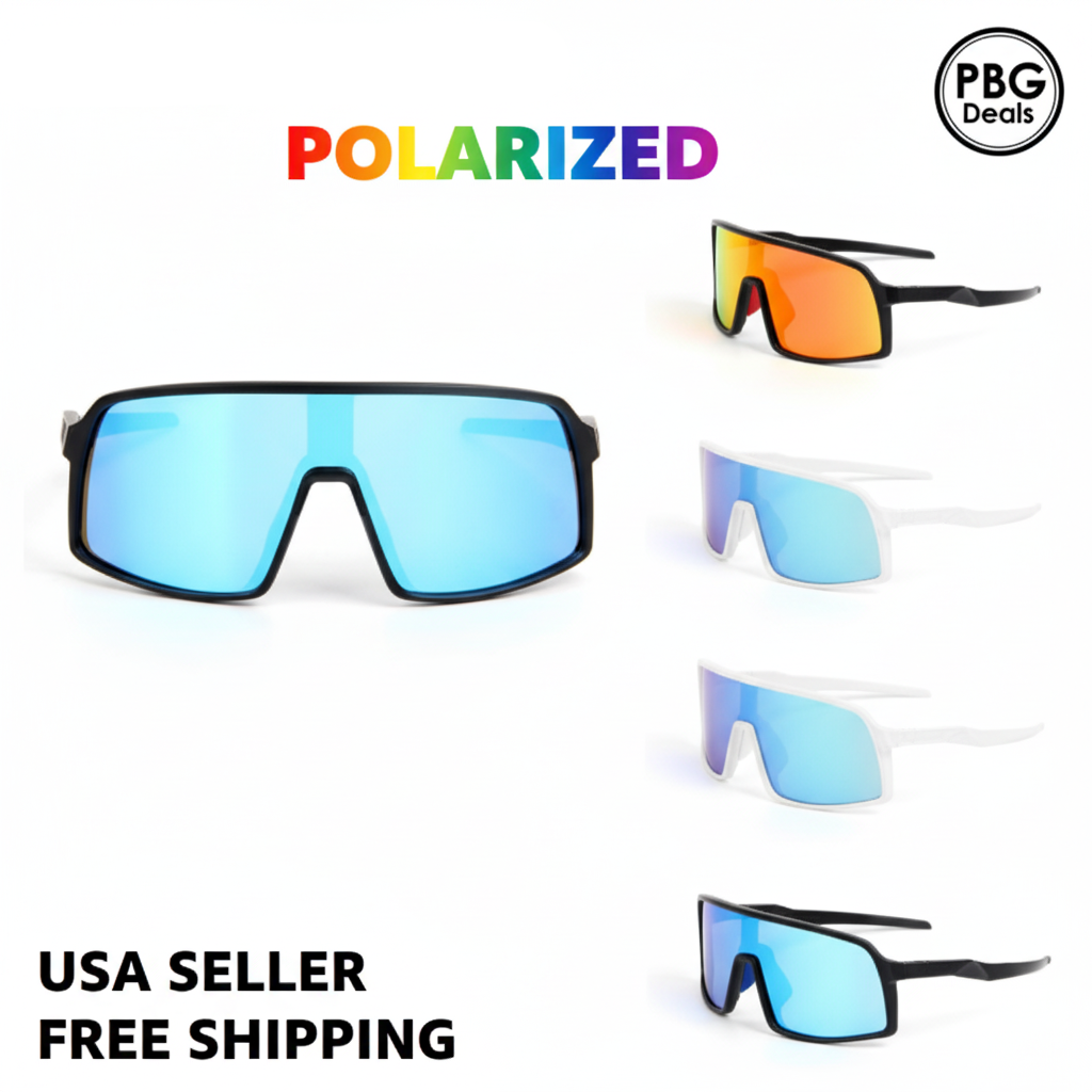 Polarized Unisex Sunglasses Assorted 2-Pack - Premium UV400 Protection
