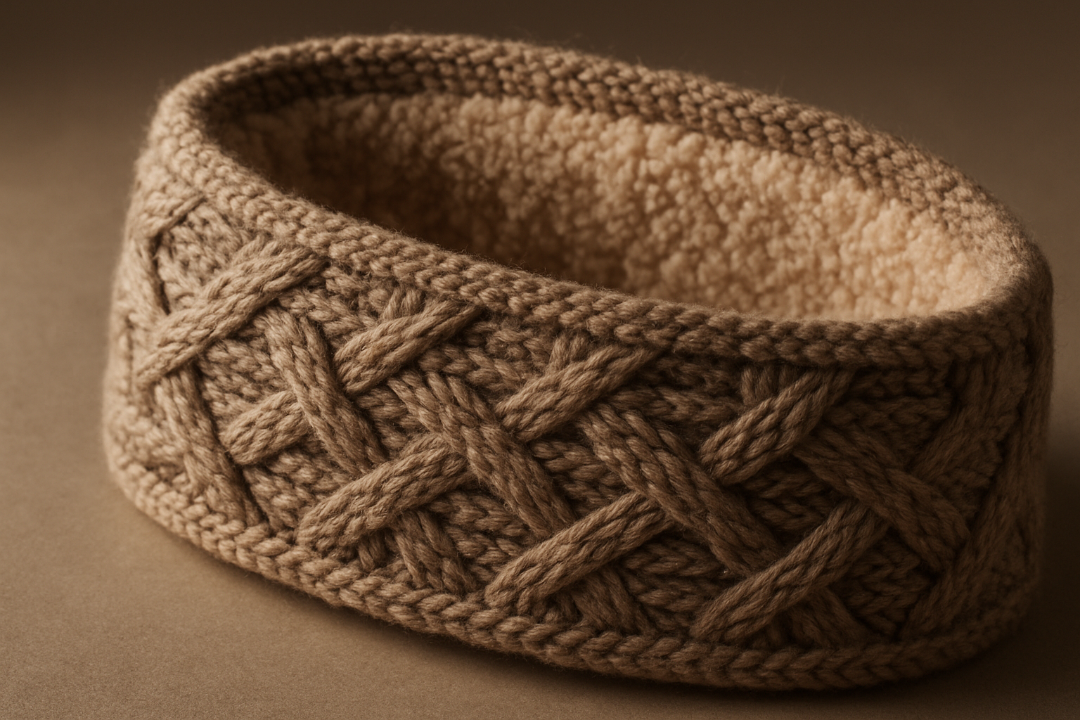 Women's Cable Knit Fuzzy Lined Winter Headbands Assorted 3 Pack - PremiumBrandGoods