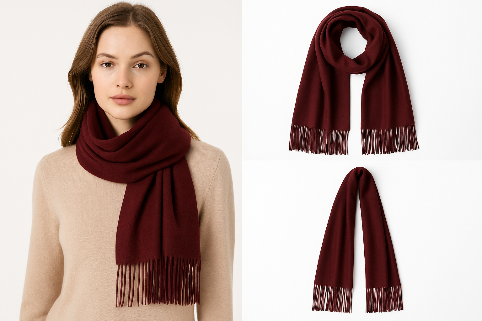 Maroon Scarf