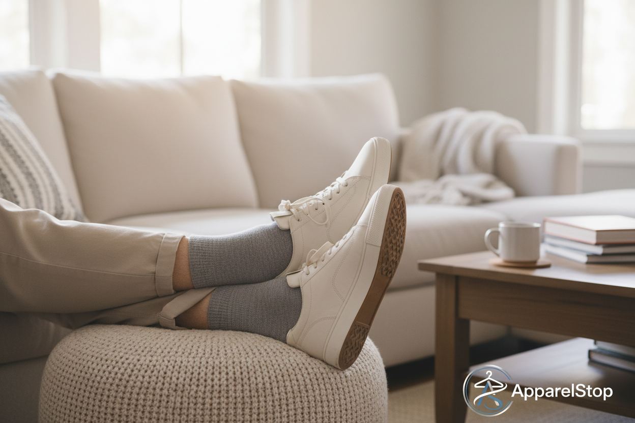 Mid-Length Socks Lifestyle