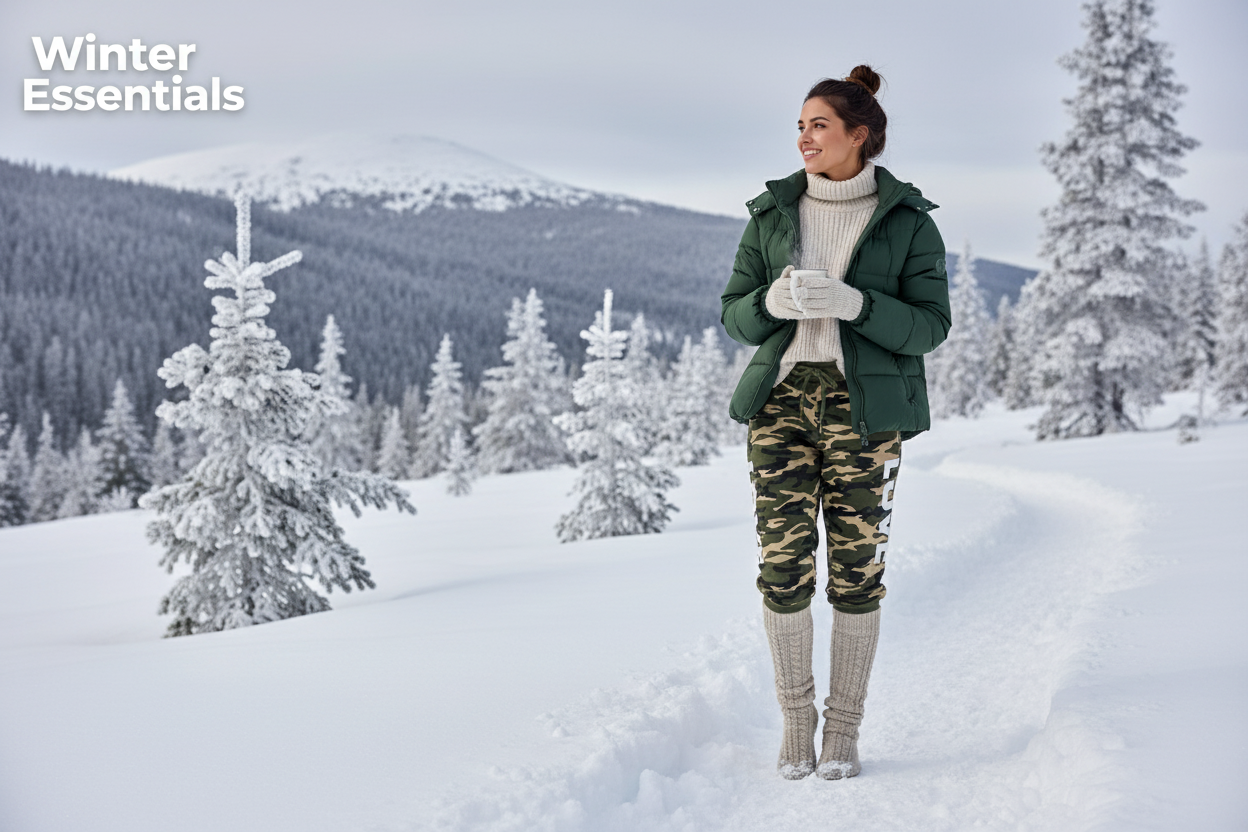 Outdoor winter lifestyle