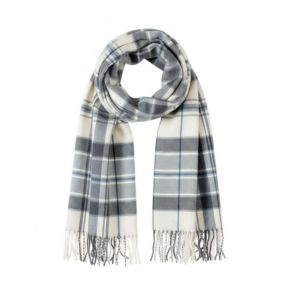 Premium White Background Scarf 13
