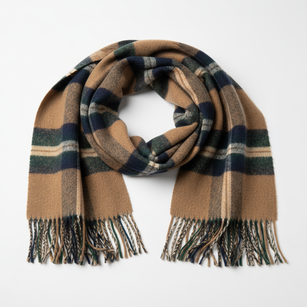 Premium White Background Scarf 7