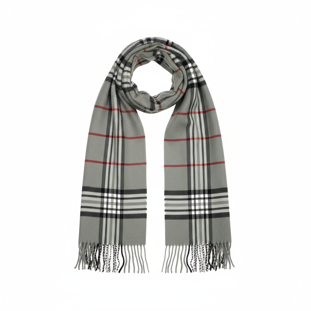 Premium White Background Scarf 8