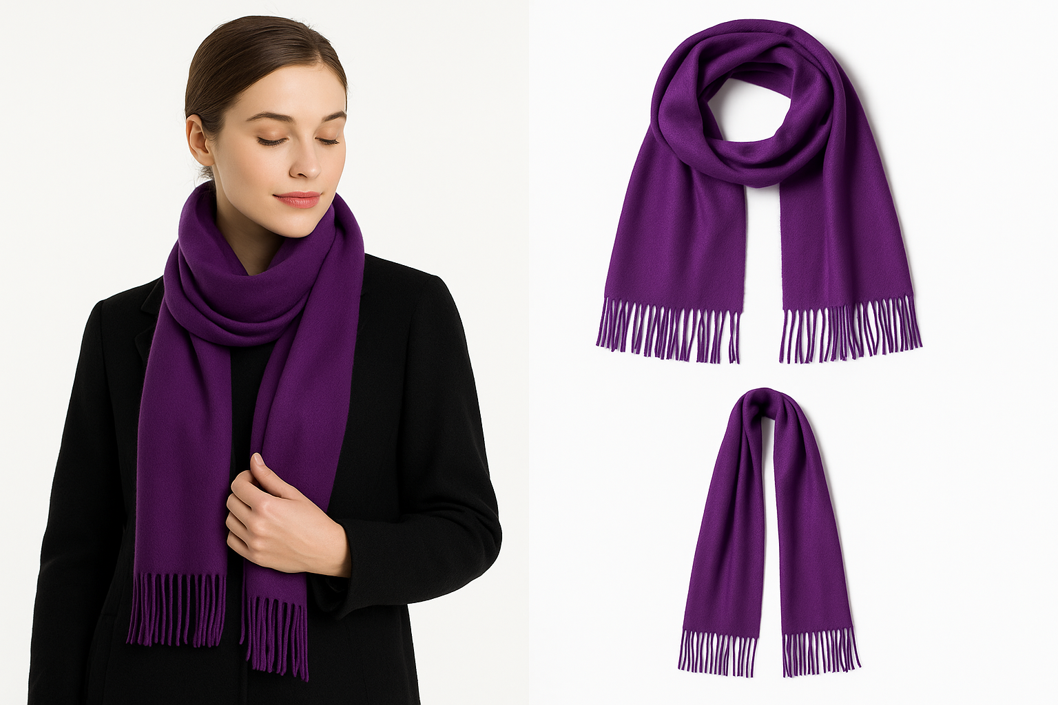Purple Scarf