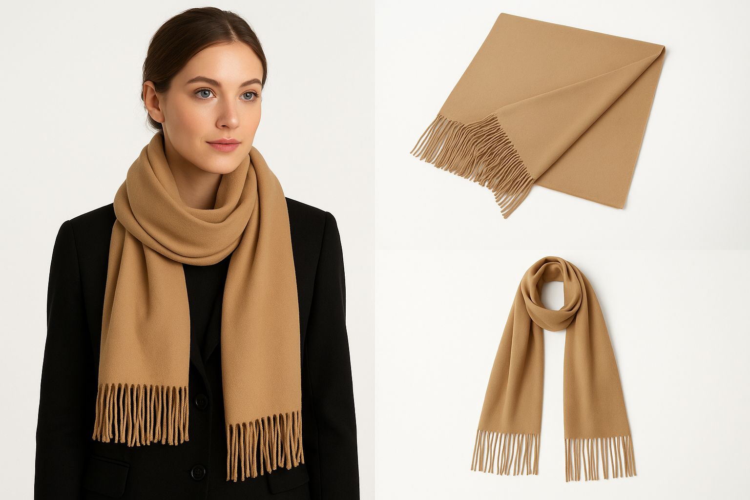 Tan Scarf