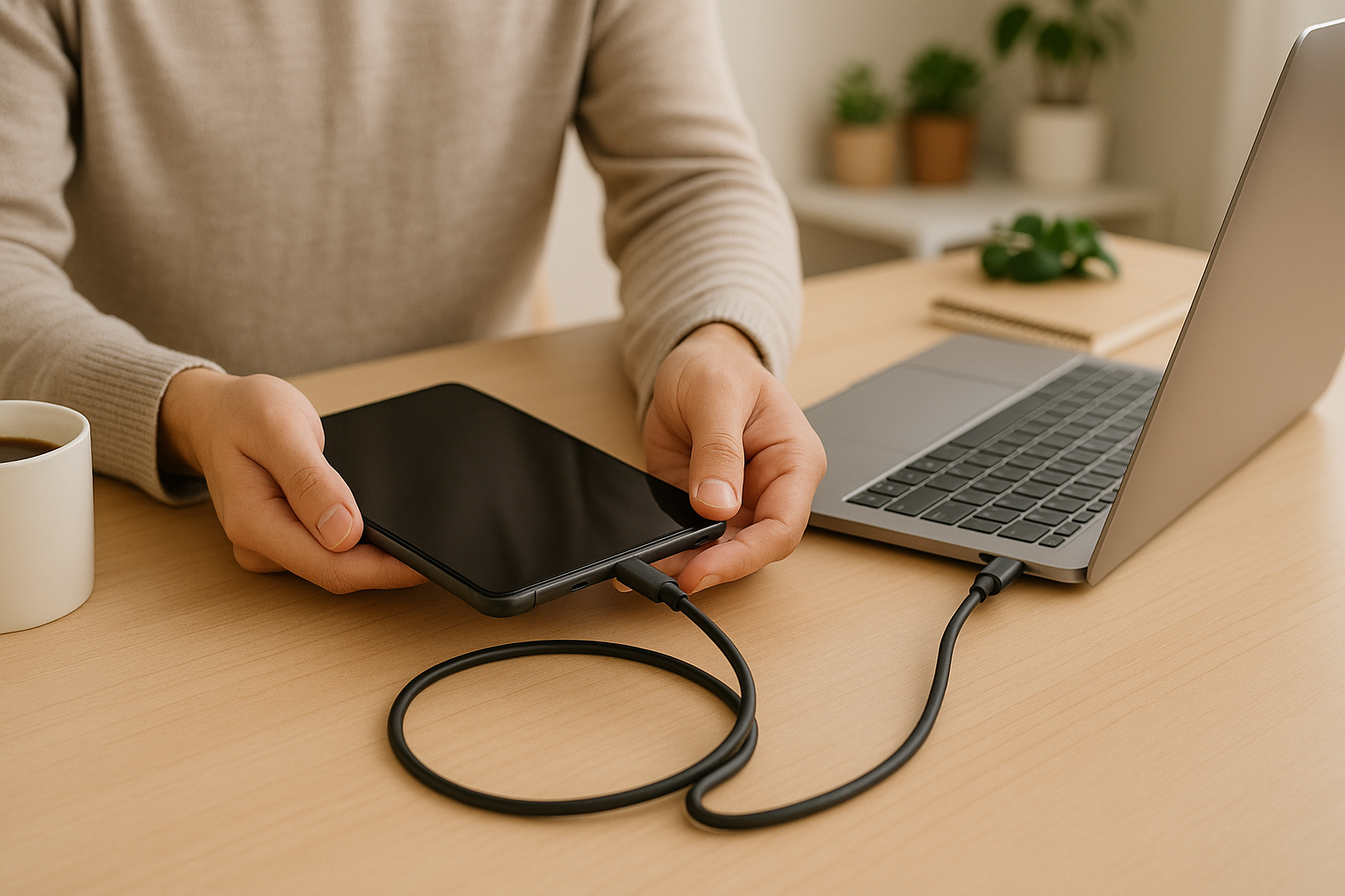 USB-C Cable Lifestyle Photo