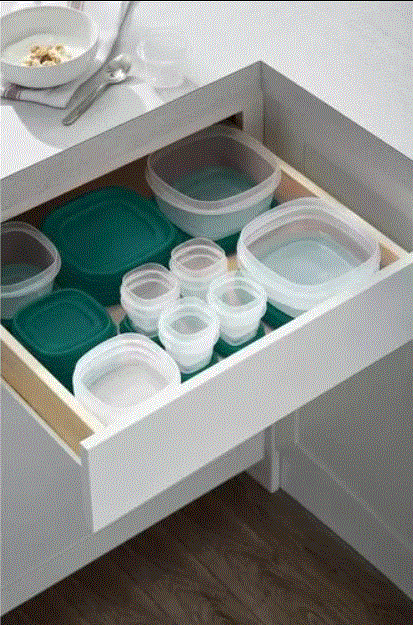 30pc Food Storage Container Set with Easy Find Lids Forest Green Rubber maid - PremiumBrandGoods