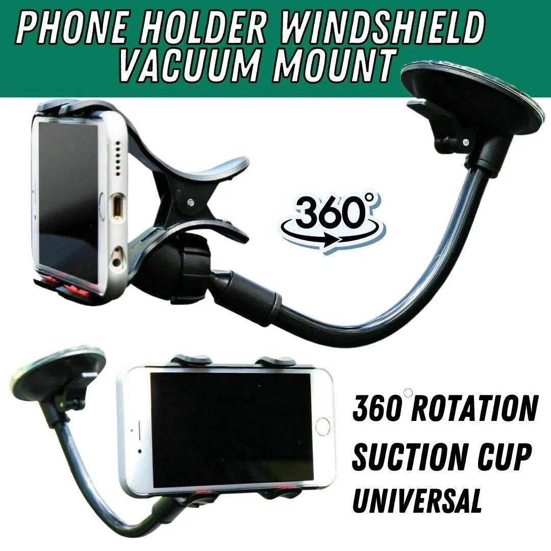 Car Windshield Vacuum Mount Cell Phone Holder Stand for Universal Iphone Samsung