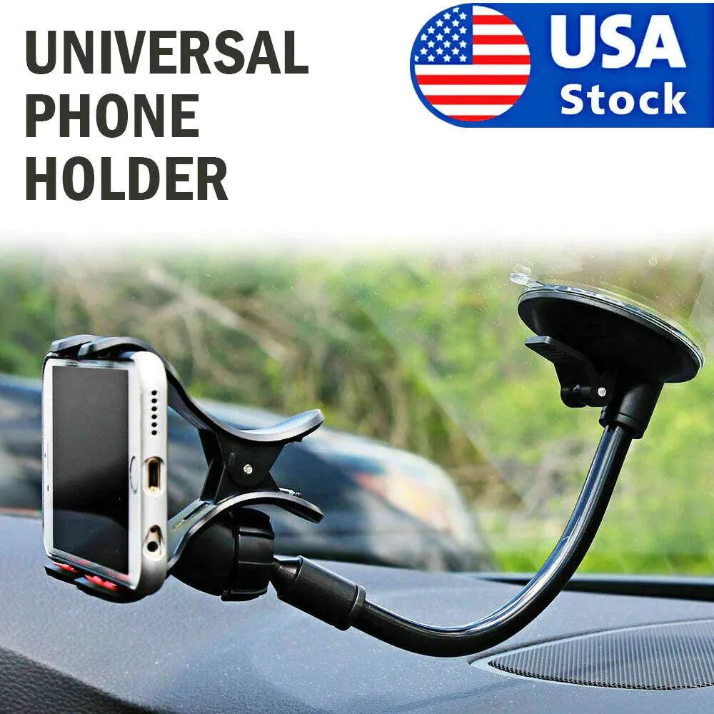 Car Windshield Vacuum Mount Cell Phone Holder Stand for Universal Iphone Samsung