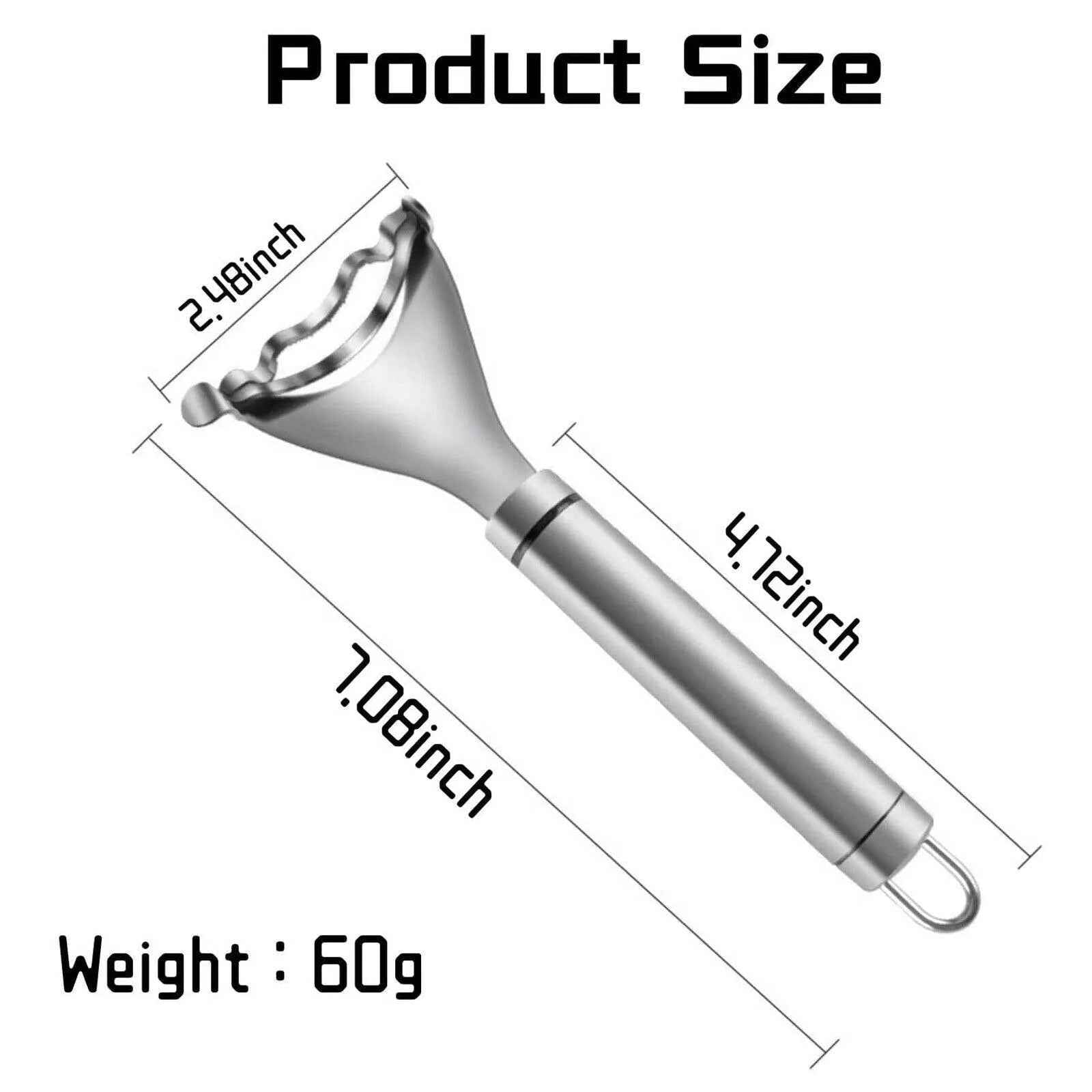 Corn Cob Cutter Peeler Tool Stainless Steel Kitchen Remover Kernel Stripper