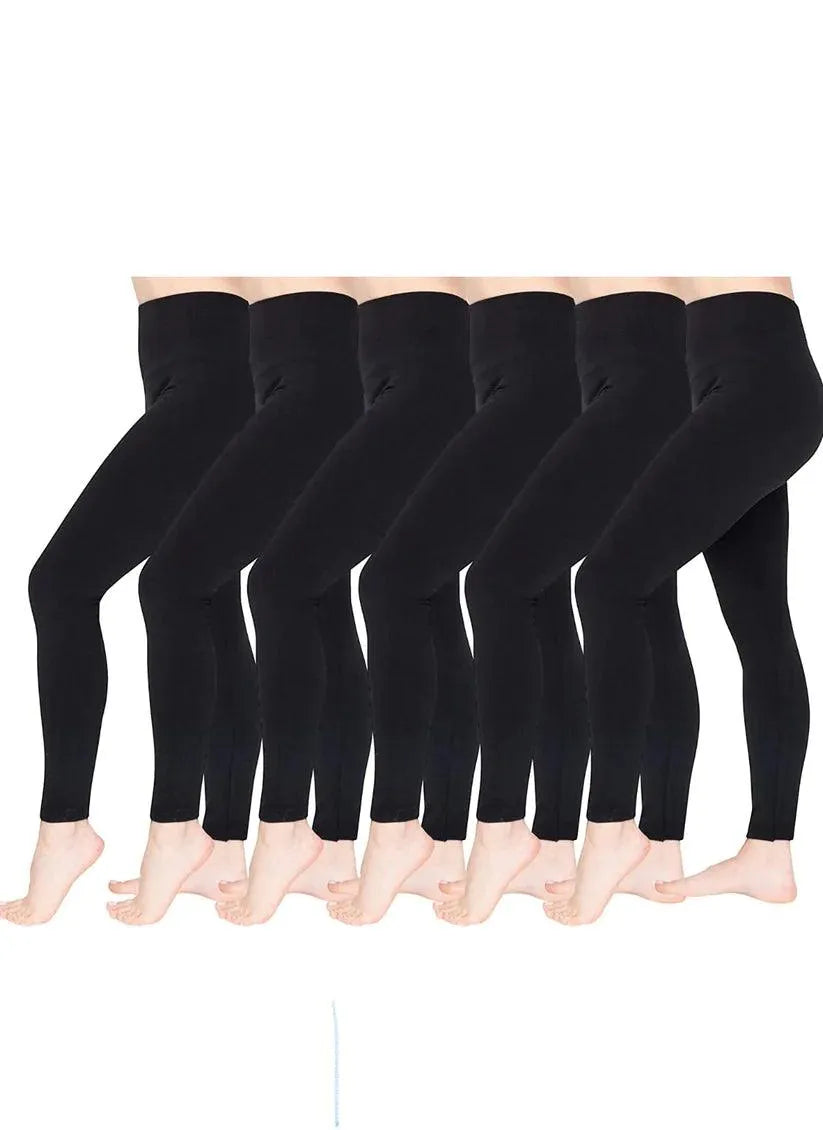 Hot! Women’s Extra Fleece Leggings High Waist Soft Stretchy Warm Leggings Regular (One Size) 220G Fleece - PremiumBrandGoods