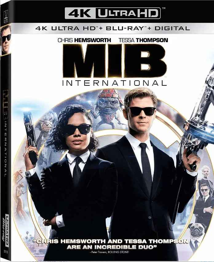 Men In Black International Funko Gift Set (4K Ultra HD 4 Full-Size Funko Pops)