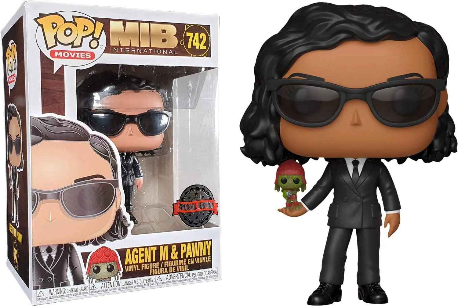 Men In Black International Funko Gift Set (4K Ultra HD 4 Full-Size Funko Pops)