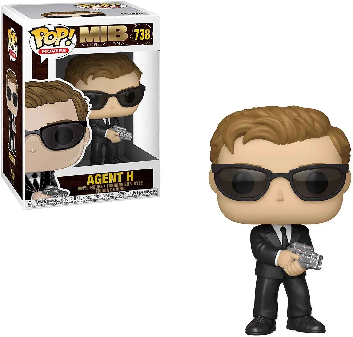 Men In Black International Funko Gift Set (4K Ultra HD 4 Full-Size Funko Pops)