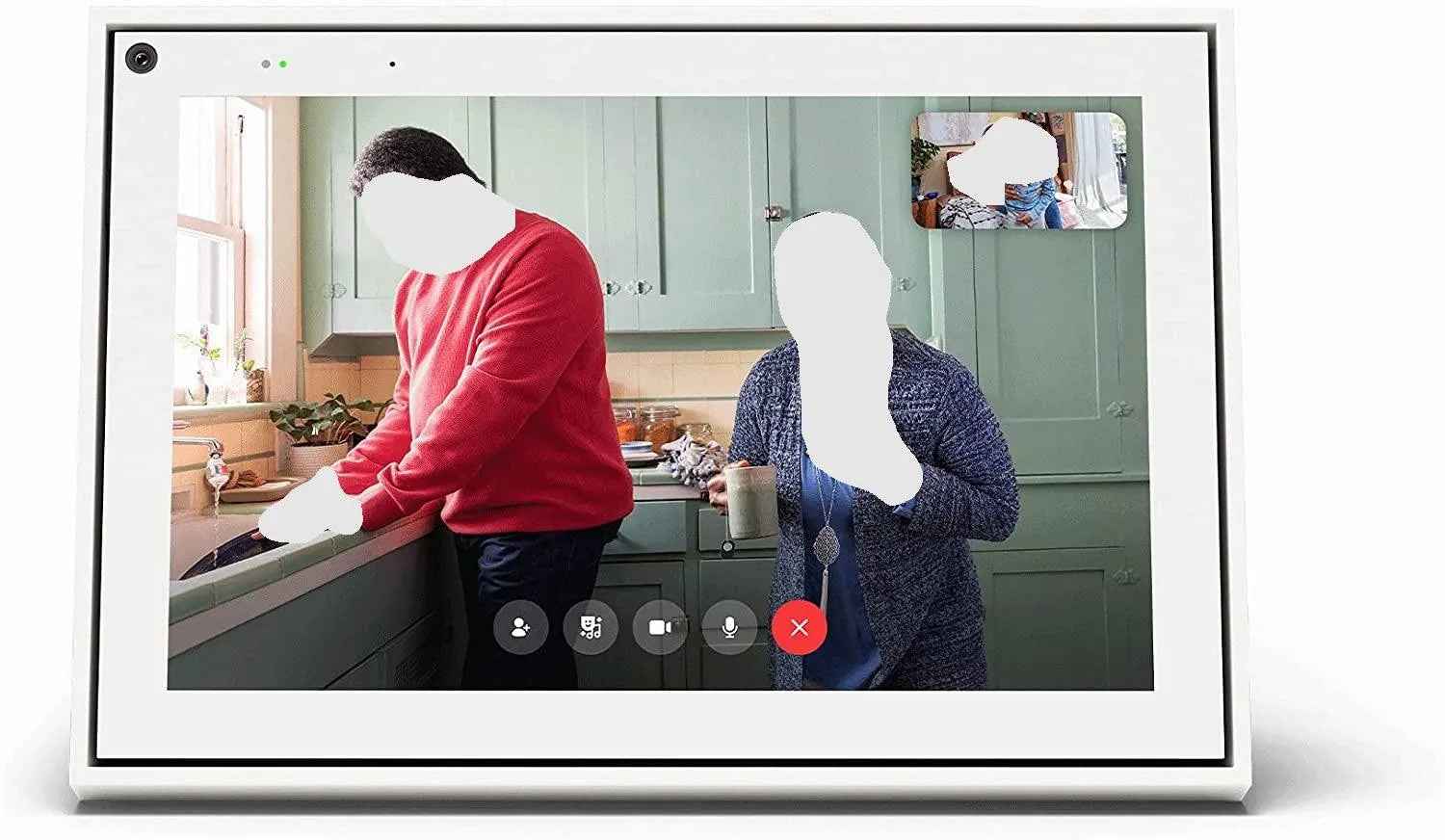 Meta Portal - Smart Video Calling for the Home with 10” Touch Screen Display - White Facebook