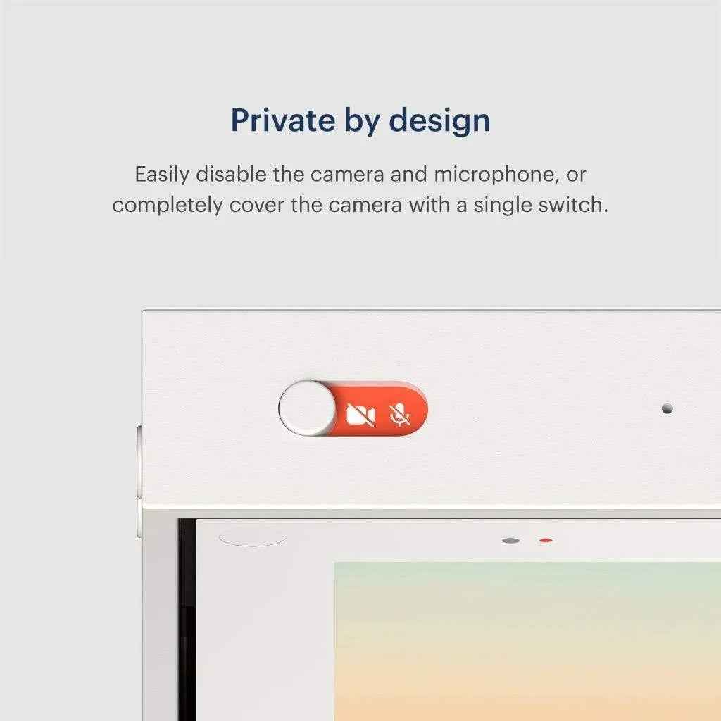 Meta Portal - Smart Video Calling for the Home with 10” Touch Screen Display - White Facebook