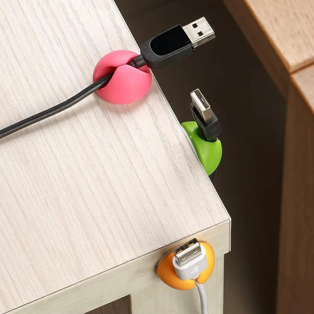 Multi-Purpose Stick on Clips Good for Organizing - PremiumBrandGoods