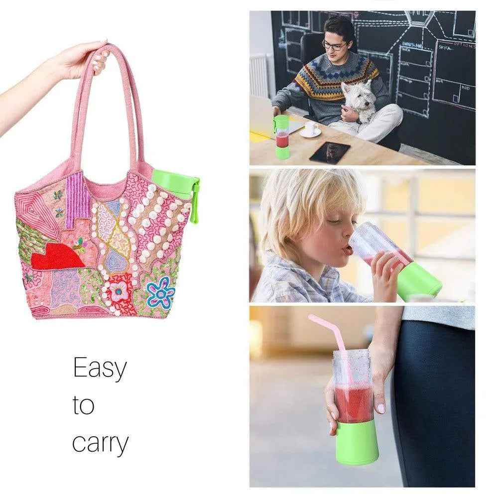 Personal Portable Juice Blender Best for ON-THE-GO Drinks/Smoothies! (Color May Vary)