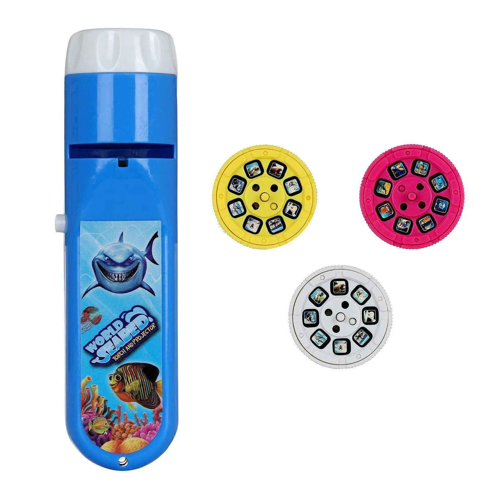 Slide Torch Projector Toys Flashlight Educational Toys Science Set Night Lamp 4 Options!